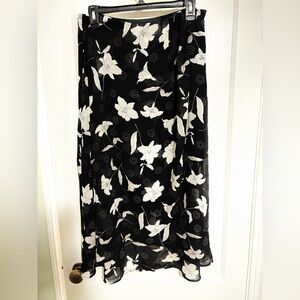 Sienna Sky Flowy Floral Maxi Skirt